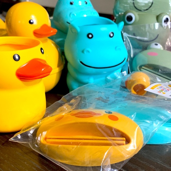 Other - Frog 🐸 Colorful Animal Bath Toy Set